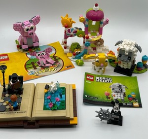 lot 201 image: Assorted LEGO Sets Including BrickHeadz Sheep and Year of the Pig
