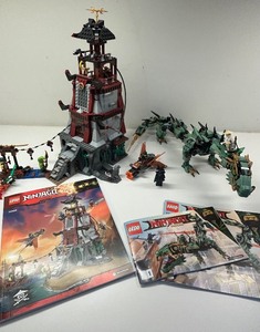 lot 213 image: LEGO Ninjago Set 70594 with Manuals and Complete Dragon