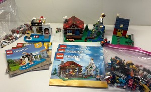 lot 215 image: LEGO Creator 3-in-1 Sets with Manuals and Loose Bricks