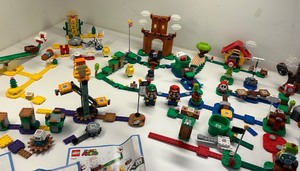 lot 217 image: LEGO Super Mario Expansion Set Collection with Manuals