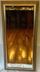 lot 47 image: Elegant Wall Mirror with Textured Frame by Shadow Catchers