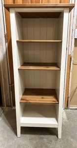 lot 163 image: IKEA Visdalen Wooden Shelving Unit