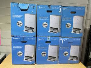 lot 25 image: LOT OF 6 ECOVACS Deebot T20 Robot Vacuums