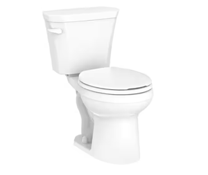 lot 10 image: 1.28 GPF Gravity Fed Round Front Toilet in White (JUST THE TANK)