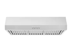 lot 27 image: Vissani Sarela 30 in. W x 7 in. H 500CFM Convertible Under Cabinet Range Hood in Stainless Steel with LED Lights and Filter