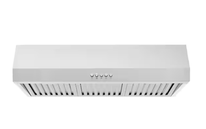 lot 28 image: Vissani Sarela 30 in. W x 7 in. H 500CFM Convertible Under Cabinet Range Hood in Stainless Steel with LED Lights and Filter