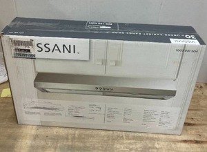 lot 39 image: Vissani Caprelo 30 in. 320 CFM Convertible Under Cabinet Range Hood in Stainless Steel with LED Lighting and Charcoal Filter