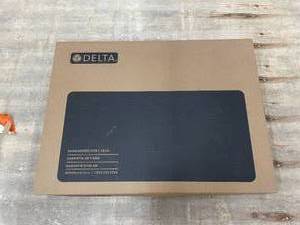 lot 6 image: Delta Wycliffe Slow-Close Elongated Toilet Seat with No Slip Bumpers in White