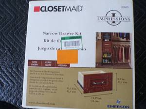lot 25 image: Closetmaid Drawer Kit