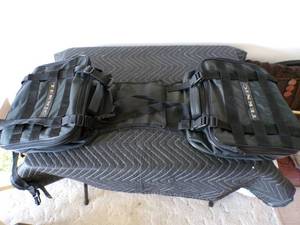 lot 30 image: Motorcycle Soft Saddle Bags