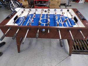 lot 41 image: Heavy Duty Fooseball Table
