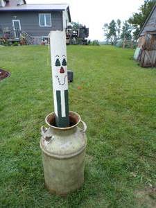 lot 72 image: Old Milk Can