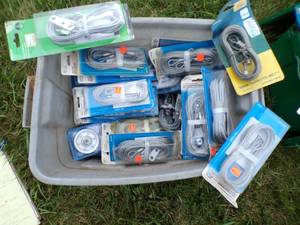 lot 88 image: Tote of Cables and Pulleys