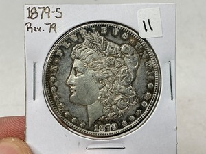 lot 11 image: 1879-S Rev79 Morgan Silver Dollar