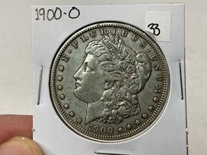 lot 33 image: 1900-O Peace Silver Dollar
