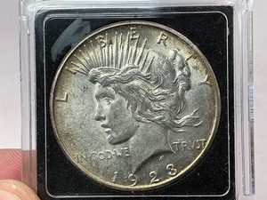 lot 38 image: 1923-S Peace Silver Dollar