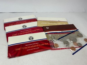 lot 60 image: 5x Mint Sets from 1984-1987