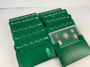 lot 67 image: 10x Proof Sets from 1994-1996