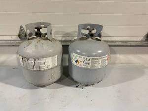 lot 68 image: Two Propane Tanks