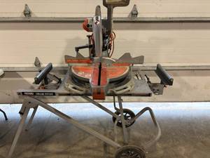 lot 84 image: Ridgid 12in Sliding Compound Saw