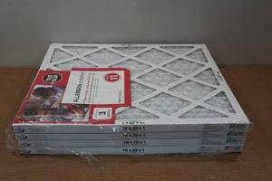 lot 44 image: 4 True Blue Allergen Furnace Filters - 16x20x1
