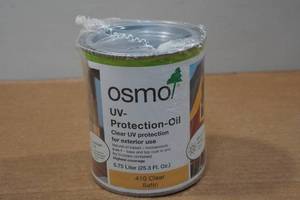 lot 161 image: Osmo UV-Protection Oil for Exterior Use - .75L - Clear Satin