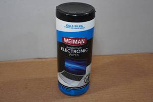 lot 165 image: Weiman Disinfectant Electronic Wipes - 30 Wipes