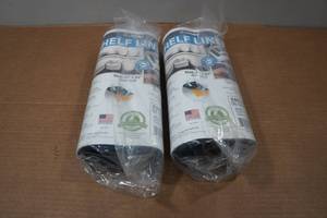 lot 214 image: 2 2-Packs Drymate Shelf Liners - 11x50 - Charcoal