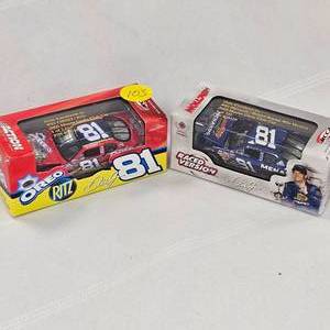 lot 103 image: 164 Nascar DLX Dale Jr #81 Menards, OreoRitz(2)