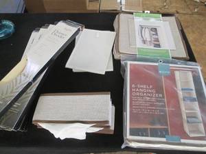 lot 235 image: New Wooden drawer dividers plus sto...