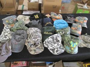 lot 159 image: Collection of hats, caps and Headwe...