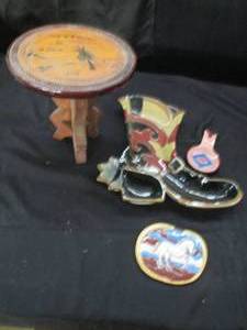 lot 175 image: Cowboy Boot serving platter, horse ...