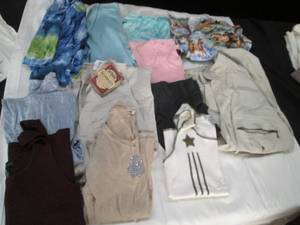 lot 316 image: Assorted lot of womens shirts and ...