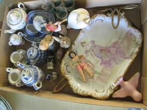lot 346 image: Vintage fine China miniatures made ...