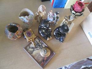 lot 350 image: Lot of vintage Oriental figurines, ...