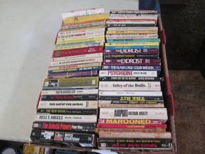 lot 108 image: Large collection of paperback books...