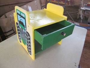 lot 113 image: Wooden John Deere themed childrens...