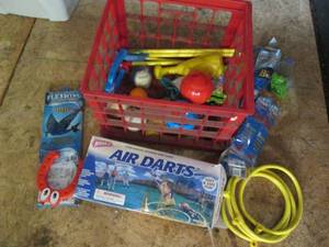 lot 131 image: Milk Crate Of assorted childrens o...