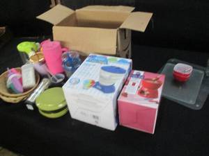 lot 145 image: Lot of mostly new small kitchen cou...