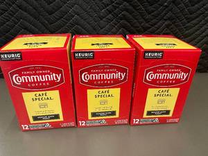 lot 3 image: Set of 36 Community Coffee Caf Special K-Cup Pods