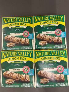 Set of 4 Boxes Nature Valley S'mores Chewy Granola Bars