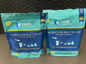 lot 15 image: Liquid I.V. Hydration Multiplier Electrolyte Drink Mix Packets