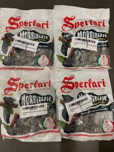 lot 24 image: Set of 4 Sperlari Morbidizie Liquorice Gummies 160g Packs