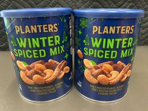 lot 31 image: Planters Winter Spiced Mix - 2 Canisters