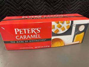 lot 62 image: Peters Caramel Loaf 5 lb for Baking and Desserts