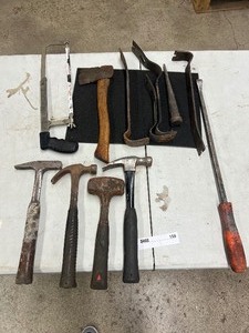 lot 159 image: HAMMERS & PRY BARS