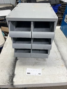 lot 161 image: 6 DRAWER BOLT BIN 12L X 12W X 16D