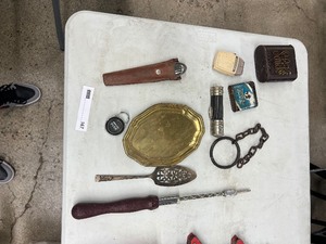 lot 167 image: ANTIQUE ITEMS