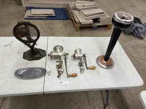 lot 187 image: ANTIQUE ITEMS
