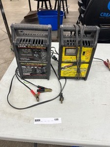 lot 188 image: 2 BATTERY CHARGERS